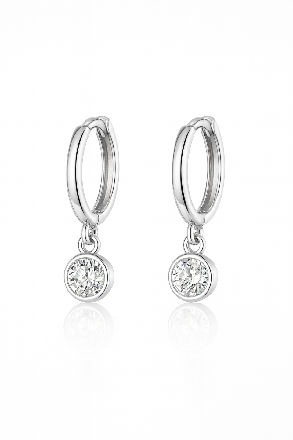 Cercei Zirconia din argint 925 cu pietre de zirconiu