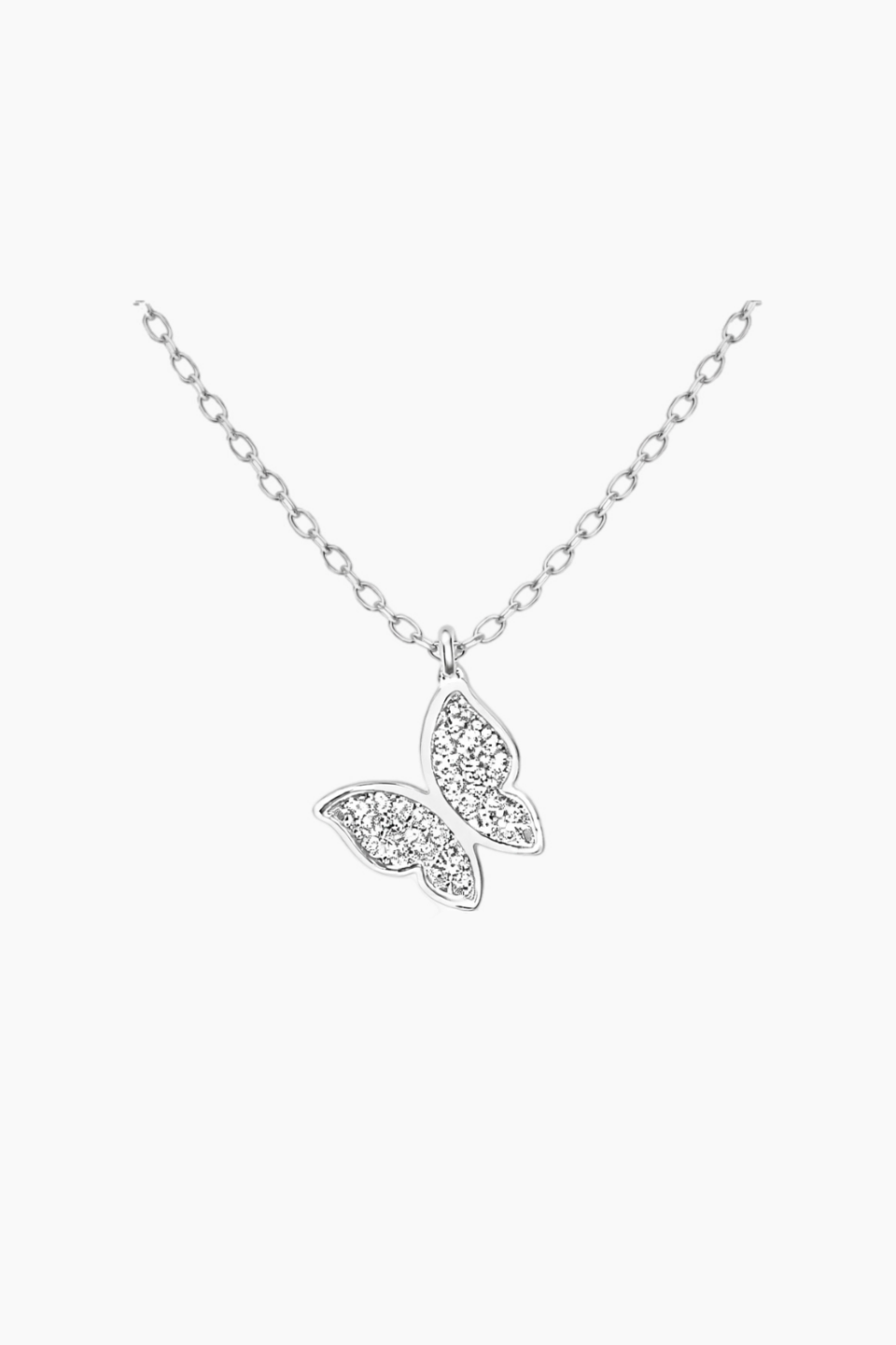 Lantisor din argint 925 Miss Butterfly