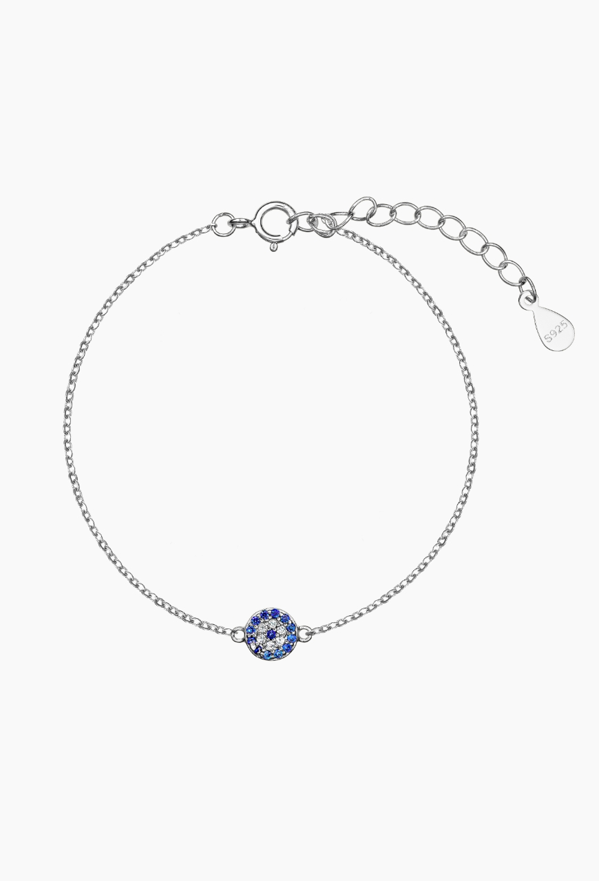Bratara Blue Eye din argint 925