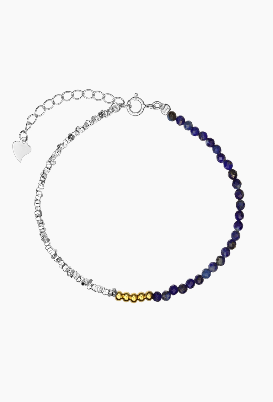 Bratara Summer Breeze din pietre de Lapis Lazuli