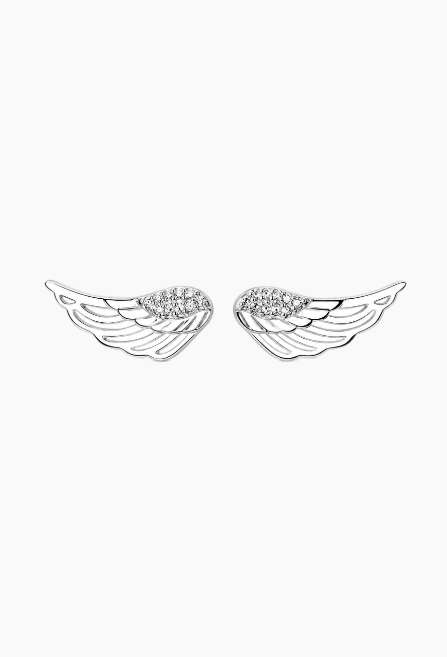 Cercei din argint 925 Wings