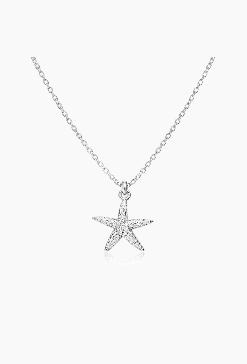Lant din argint 925 Starfish