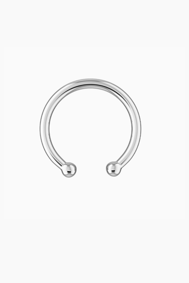 Cercel din argint 925 Easy Going tip ear cuff argintiu