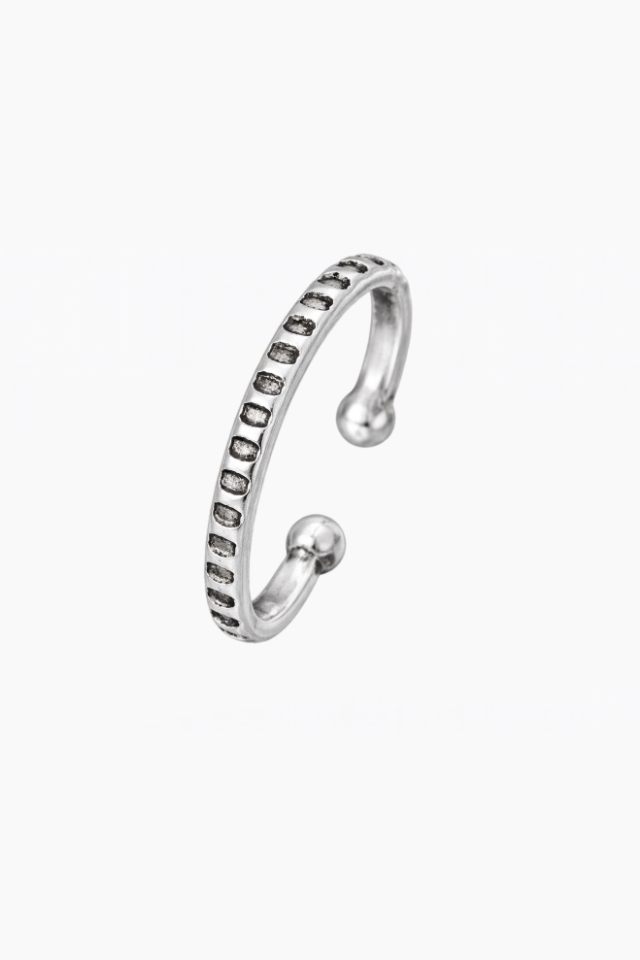 Cercel din argint 925 Aztec tip ear cuff