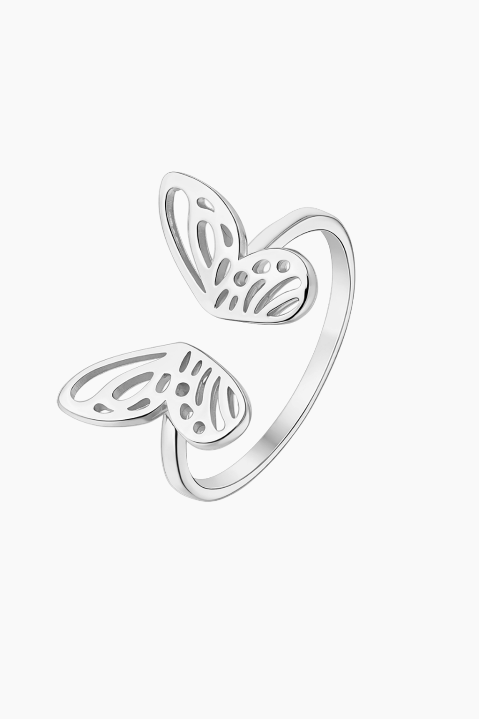 Inel din argint 925 Mystic Butterfly argintiu