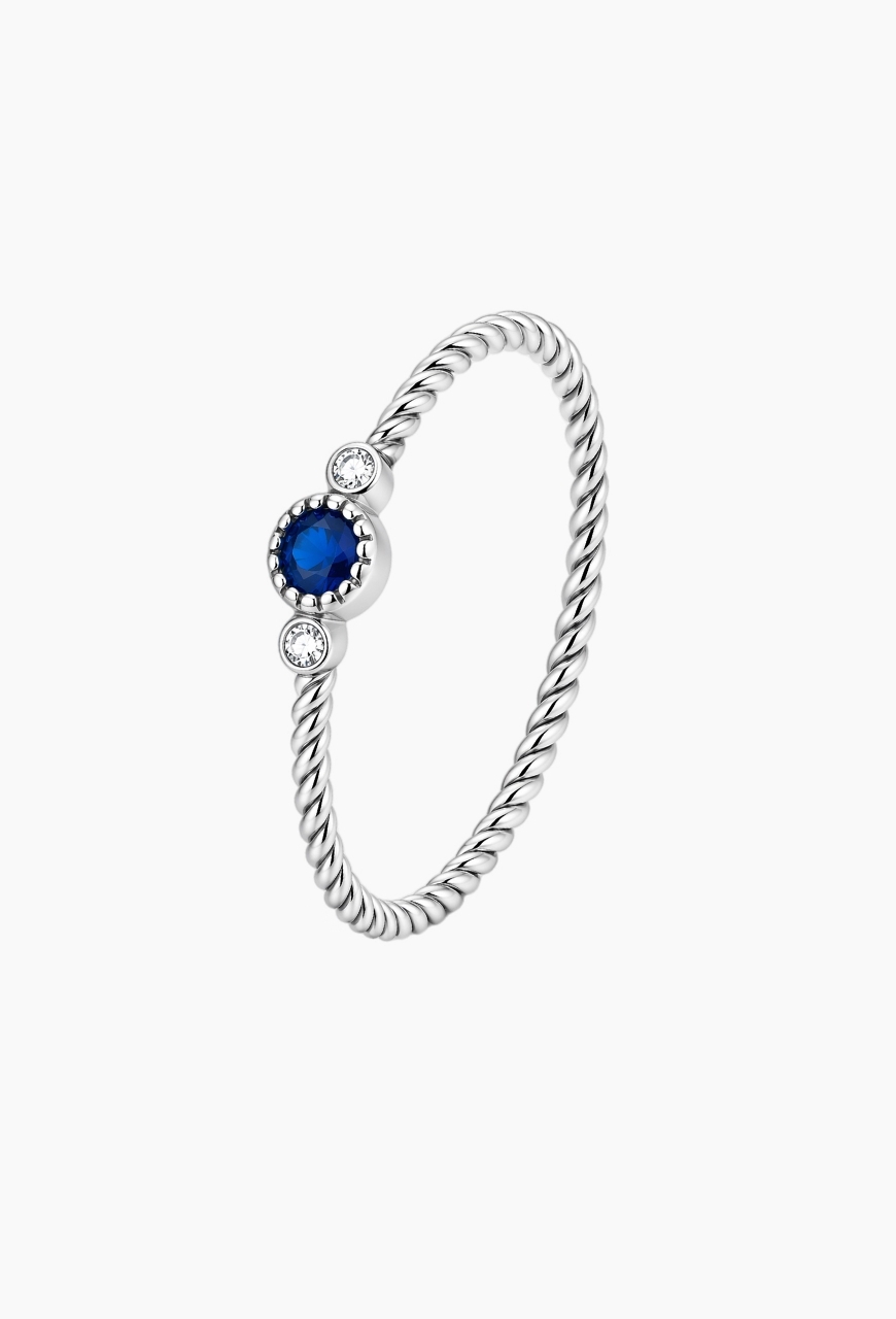 Inel de logodna din Argint 925 Blue Romance