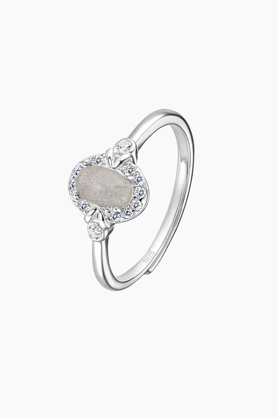Inel din Argint 925 Moonstone cu piatra lunii