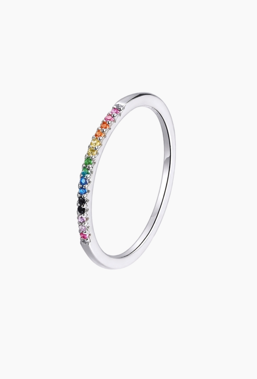 Inel din Argint 925 Rainbow